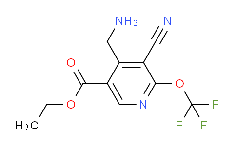 AM169980 | 1804735-68-9 | Ethyl 4-(aminomethyl)-3-cyano-2-(trifluoromethoxy)pyridine-5-carboxylate
