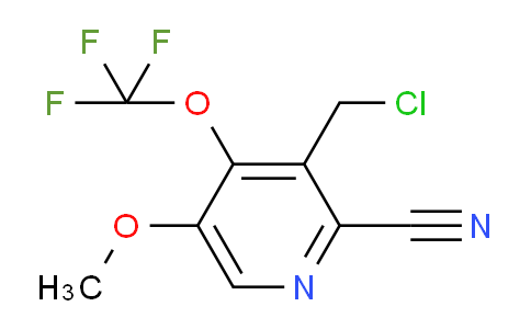 AM169983 | 1806249-10-4 | 3-(Chloromethyl)-2-cyano-5-methoxy-4-(trifluoromethoxy)pyridine