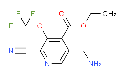 AM169984 | 1806189-40-1 | Ethyl 5-(aminomethyl)-2-cyano-3-(trifluoromethoxy)pyridine-4-carboxylate