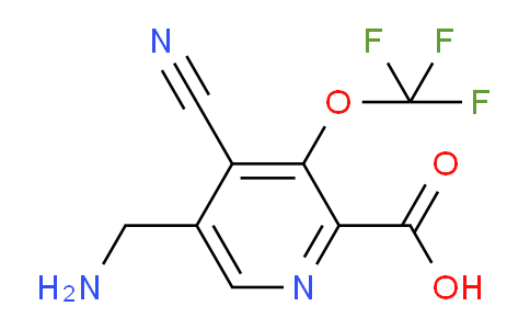 AM169990 | 1804734-33-5 | 5-(Aminomethyl)-4-cyano-3-(trifluoromethoxy)pyridine-2-carboxylic acid
