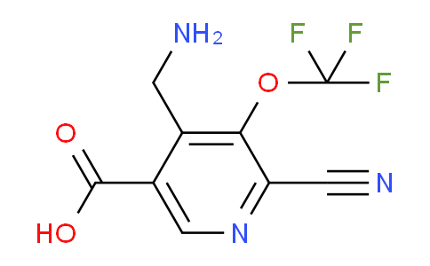 AM169998 | 1804322-09-5 | 4-(Aminomethyl)-2-cyano-3-(trifluoromethoxy)pyridine-5-carboxylic acid