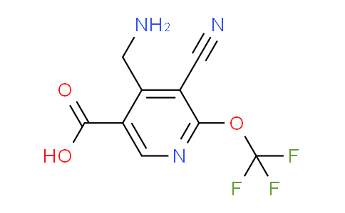 AM170001 | 1804329-66-5 | 4-(Aminomethyl)-3-cyano-2-(trifluoromethoxy)pyridine-5-carboxylic acid