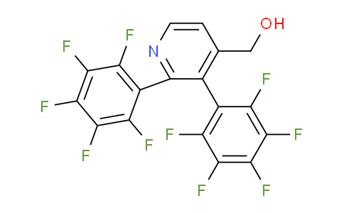 2,3-Bis(perfluorophenyl)pyridine-4-methanol
