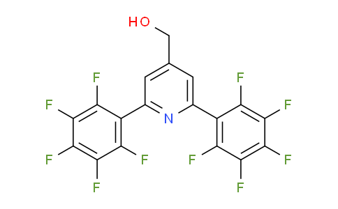 2,6-Bis(perfluorophenyl)pyridine-4-methanol