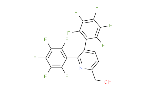 2,3-Bis(perfluorophenyl)pyridine-6-methanol