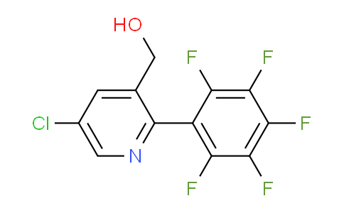 5-Chloro-2-(perfluorophenyl)pyridine-3-methanol