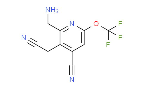 AM170064 | 1803625-33-3 | 2-(Aminomethyl)-4-cyano-6-(trifluoromethoxy)pyridine-3-acetonitrile