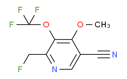 AM170066 | 1804396-30-2 | 5-Cyano-2-(fluoromethyl)-4-methoxy-3-(trifluoromethoxy)pyridine
