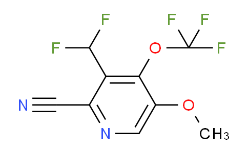 AM170070 | 1806208-73-0 | 2-Cyano-3-(difluoromethyl)-5-methoxy-4-(trifluoromethoxy)pyridine