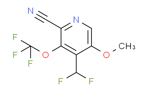 AM170073 | 1806119-45-8 | 2-Cyano-4-(difluoromethyl)-5-methoxy-3-(trifluoromethoxy)pyridine
