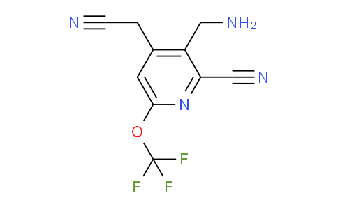 AM170074 | 1804709-15-6 | 3-(Aminomethyl)-2-cyano-6-(trifluoromethoxy)pyridine-4-acetonitrile
