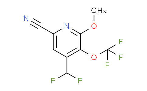 AM170075 | 1804788-30-4 | 6-Cyano-4-(difluoromethyl)-2-methoxy-3-(trifluoromethoxy)pyridine
