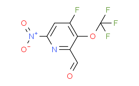 AM170082 | 1804749-73-2 | 4-Fluoro-6-nitro-3-(trifluoromethoxy)pyridine-2-carboxaldehyde