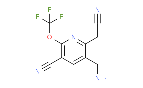 AM170083 | 1804675-17-9 | 3-(Aminomethyl)-5-cyano-6-(trifluoromethoxy)pyridine-2-acetonitrile