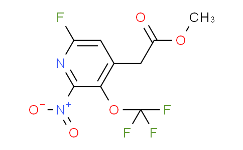AM170084 | 1804758-26-6 | Methyl 6-fluoro-2-nitro-3-(trifluoromethoxy)pyridine-4-acetate
