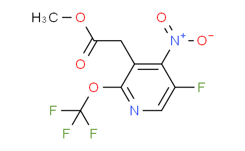 AM170090 | 1803657-21-7 | Methyl 5-fluoro-4-nitro-2-(trifluoromethoxy)pyridine-3-acetate