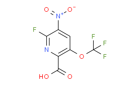 AM170096 | 1806256-37-0 | 2-Fluoro-3-nitro-5-(trifluoromethoxy)pyridine-6-carboxylic acid