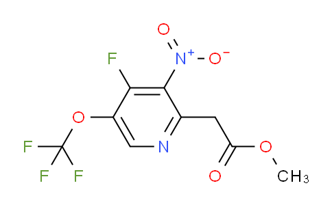 AM170099 | 1804746-42-6 | Methyl 4-fluoro-3-nitro-5-(trifluoromethoxy)pyridine-2-acetate