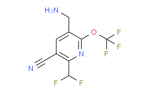 AM170106 | 1806072-37-6 | 3-(Aminomethyl)-5-cyano-6-(difluoromethyl)-2-(trifluoromethoxy)pyridine