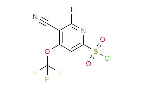 AM170117 | 1804821-02-0 | 3-Cyano-2-iodo-4-(trifluoromethoxy)pyridine-6-sulfonyl chloride