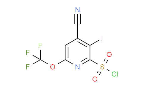 AM170135 | 1806244-77-8 | 4-Cyano-3-iodo-6-(trifluoromethoxy)pyridine-2-sulfonyl chloride