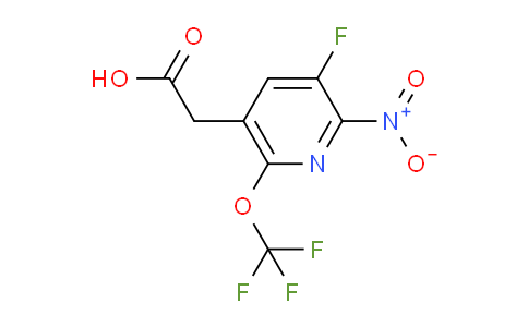 AM170140 | 1804817-85-3 | 3-Fluoro-2-nitro-6-(trifluoromethoxy)pyridine-5-acetic acid