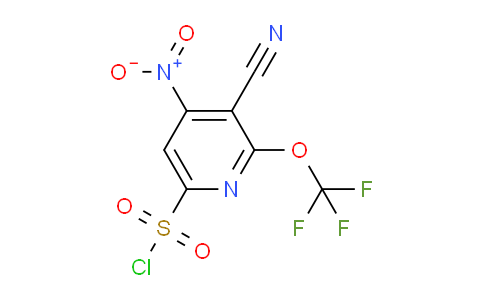 AM170143 | 1804781-51-8 | 3-Cyano-4-nitro-2-(trifluoromethoxy)pyridine-6-sulfonyl chloride