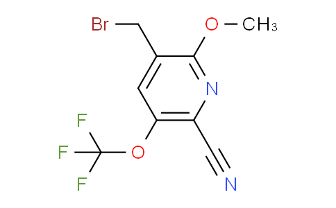 AM170150 | 1803705-37-4 | 3-(Bromomethyl)-6-cyano-2-methoxy-5-(trifluoromethoxy)pyridine