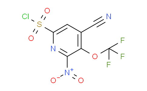 AM170153 | 1806222-40-1 | 4-Cyano-2-nitro-3-(trifluoromethoxy)pyridine-6-sulfonyl chloride