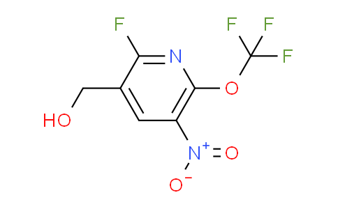 2-Fluoro-5-nitro-6-(trifluoromethoxy)pyridine-3-methanol