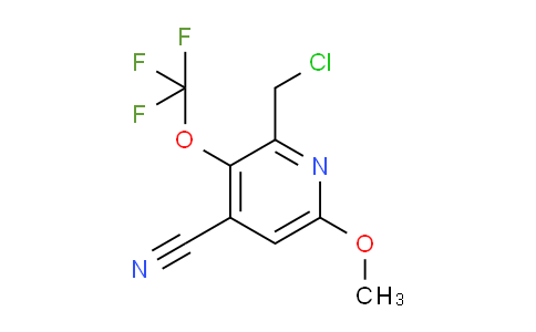 2-(Chloromethyl)-4-cyano-6-methoxy-3-(trifluoromethoxy)pyridine