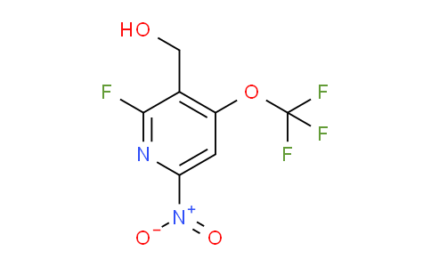 2-Fluoro-6-nitro-4-(trifluoromethoxy)pyridine-3-methanol