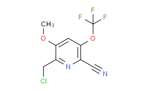 AM170167 | 1804330-08-2 | 2-(Chloromethyl)-6-cyano-3-methoxy-5-(trifluoromethoxy)pyridine