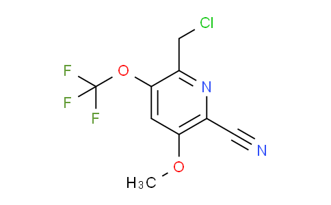 AM170169 | 1804724-30-8 | 2-(Chloromethyl)-6-cyano-5-methoxy-3-(trifluoromethoxy)pyridine