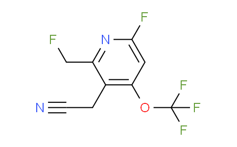 AM170170 | 1804762-48-8 | 6-Fluoro-2-(fluoromethyl)-4-(trifluoromethoxy)pyridine-3-acetonitrile