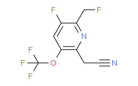 AM170176 | 1805974-33-7 | 3-Fluoro-2-(fluoromethyl)-5-(trifluoromethoxy)pyridine-6-acetonitrile