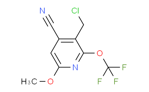AM170179 | 1804395-73-0 | 3-(Chloromethyl)-4-cyano-6-methoxy-2-(trifluoromethoxy)pyridine