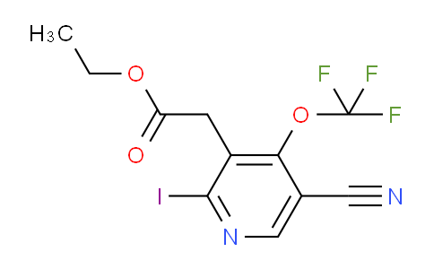 AM170180 | 1806063-81-9 | Ethyl 5-cyano-2-iodo-4-(trifluoromethoxy)pyridine-3-acetate