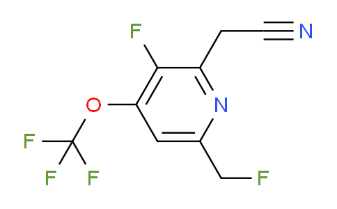 AM170194 | 1804763-15-2 | 3-Fluoro-6-(fluoromethyl)-4-(trifluoromethoxy)pyridine-2-acetonitrile