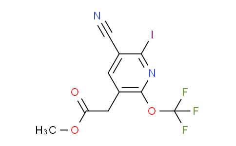 AM170206 | 1804721-88-7 | Methyl 3-cyano-2-iodo-6-(trifluoromethoxy)pyridine-5-acetate