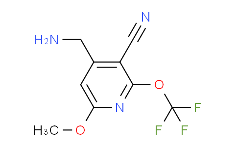 4-(Aminomethyl)-3-cyano-6-methoxy-2-(trifluoromethoxy)pyridine