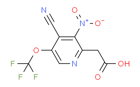 4-Cyano-3-nitro-5-(trifluoromethoxy)pyridine-2-acetic acid