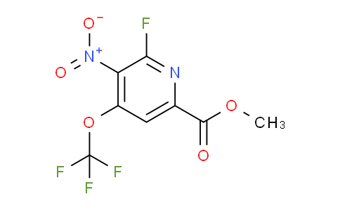 Methyl 2-fluoro-3-nitro-4-(trifluoromethoxy)pyridine-6-carboxylate
