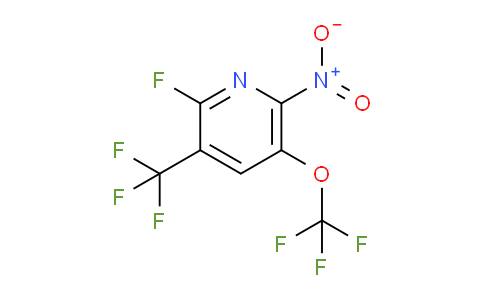 2-Fluoro-6-nitro-5-(trifluoromethoxy)-3-(trifluoromethyl)pyridine