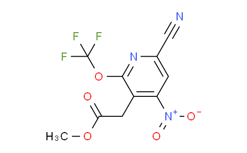 AM170233 | 1804342-33-3 | Methyl 6-cyano-4-nitro-2-(trifluoromethoxy)pyridine-3-acetate