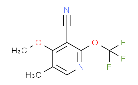 3-Cyano-4-methoxy-5-methyl-2-(trifluoromethoxy)pyridine