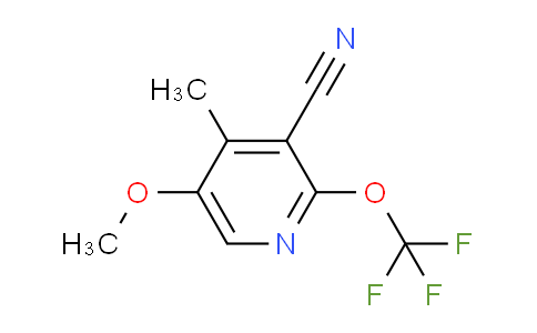 3-Cyano-5-methoxy-4-methyl-2-(trifluoromethoxy)pyridine
