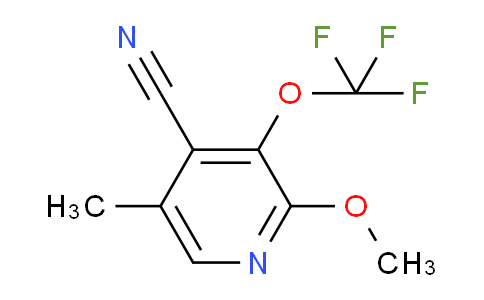 AM170250 | 1804394-57-7 | 4-Cyano-2-methoxy-5-methyl-3-(trifluoromethoxy)pyridine