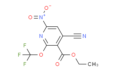 Ethyl 4-cyano-6-nitro-2-(trifluoromethoxy)pyridine-3-carboxylate