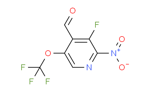 AM170269 | 1803656-94-1 | 3-Fluoro-2-nitro-5-(trifluoromethoxy)pyridine-4-carboxaldehyde